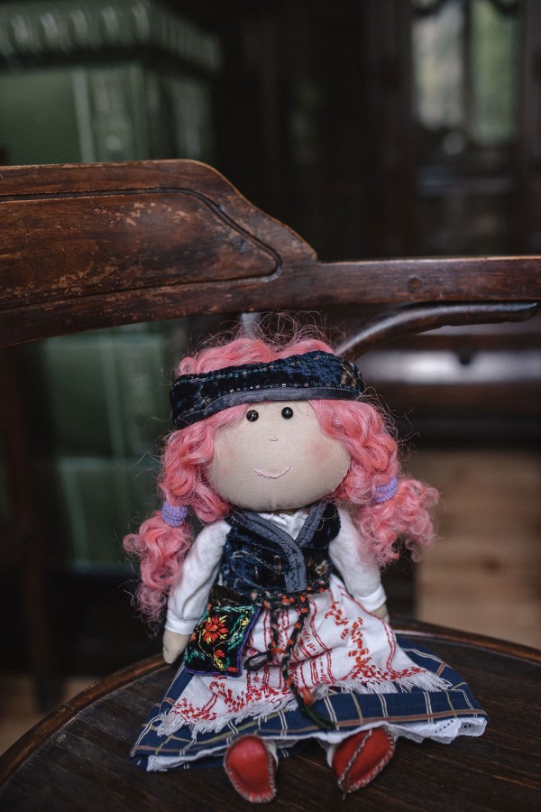 AUŠRINĖ – tekstilinė lėlė. Mažosios Lietuvos etnografinis regionas
