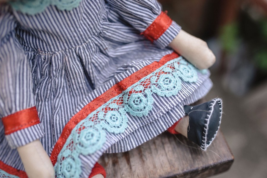 GABIJA – XX a. vidurio miestelio mergaitė, vasarinis apdaras.