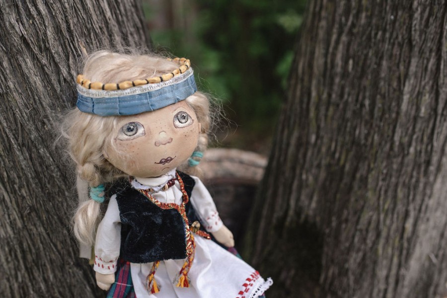 JORĖ – tekstilinė lėlė. Aukštaitijos etnografinis regionas