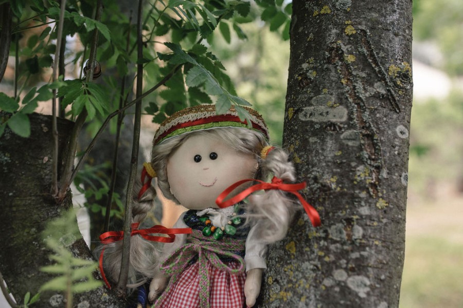 SMILTĖ – tekstilinė lėlė. Dzūkijos etnografinis regionas