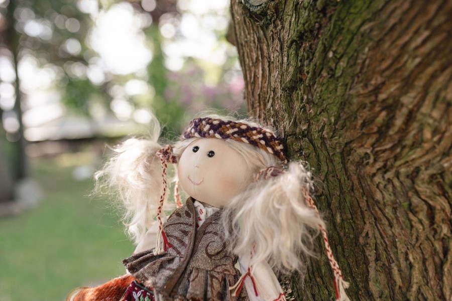 ŽEMYNA – tekstilinė lėlė. Žemaitijos etnografinis regionas